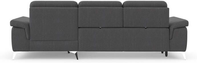 Sit&more Hoekbank Padua L-vorm inclusief zitdiepteverstelling armleuning en binnenvering - Foto 12