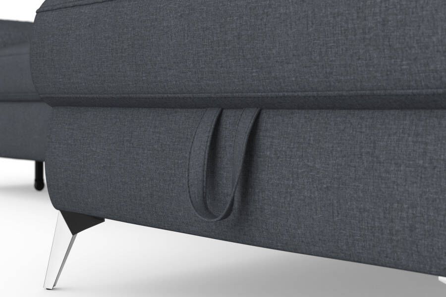 Sit&more Hoekbank Padua L-vorm inclusief zitdiepteverstelling armleuning en binnenvering - Foto 5