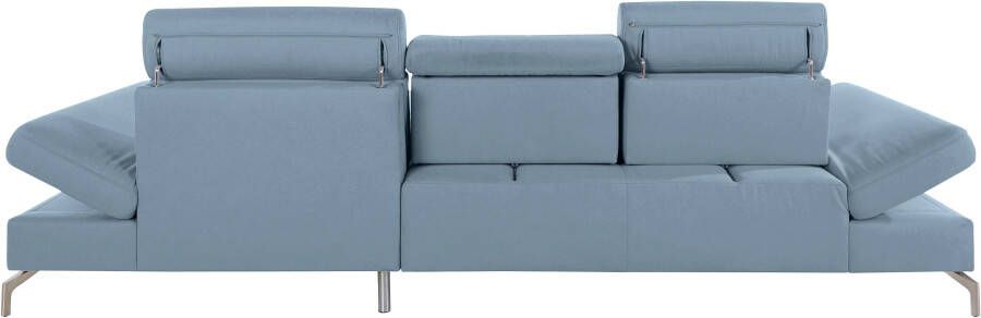 Sit&more Hoekbank Brisbane L-vorm Poothoogte 15 cm inclusief verstelbare zitdiepte armleuningen en hoofdeind - Foto 10