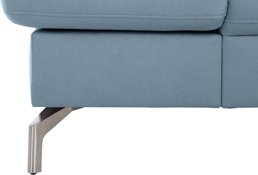 Sit&more Hoekbank Brisbane L-vorm Poothoogte 15 cm inclusief verstelbare zitdiepte armleuningen en hoofdeind - Foto 5