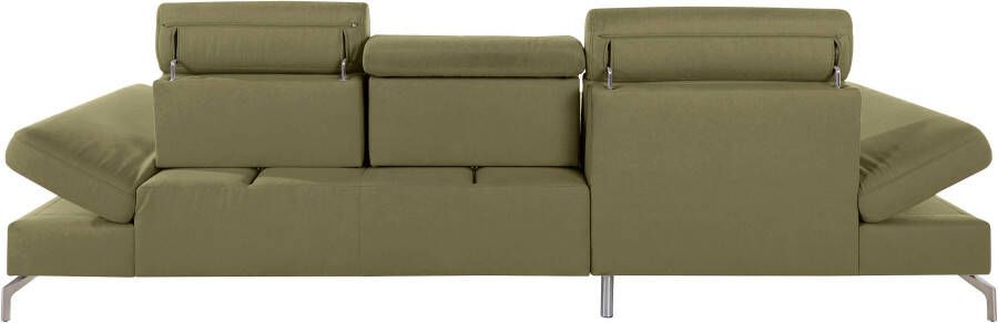 Sit&more Hoekbank Brisbane L-vorm Poothoogte 15 cm inclusief verstelbare zitdiepte armleuningen en hoofdeind - Foto 11