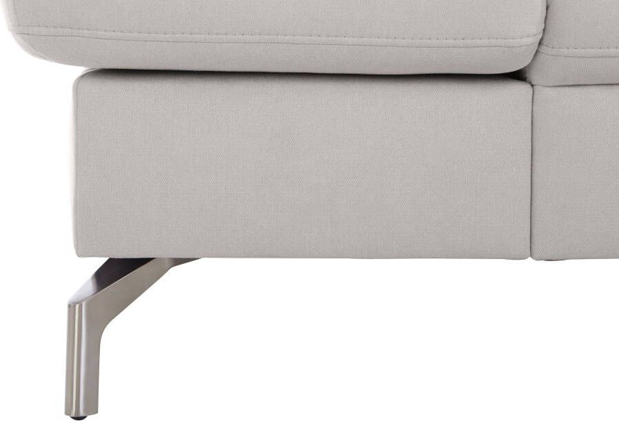 Sit&more Hoekbank Brisbane L-vorm Poothoogte 15 cm inclusief verstelbare zitdiepte armleuningen en hoofdeind - Foto 5