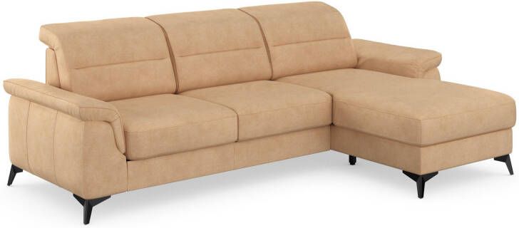 Sit&more Hoekbank Sinatra L-vorm met récamier optioneel met verstelbare hoofdsteun en armleuning - Foto 13