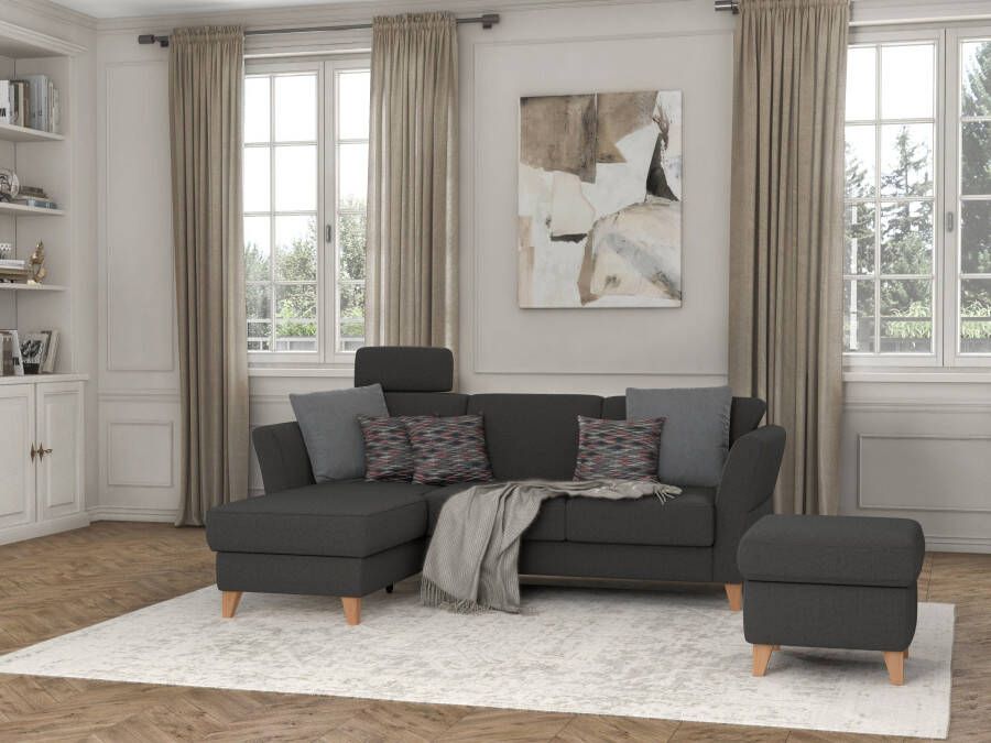 Sit&more Hoekbank Visby L-vorm Naar keuze met slaapfunctie en bedkist vrij plaatsbaar - Foto 9