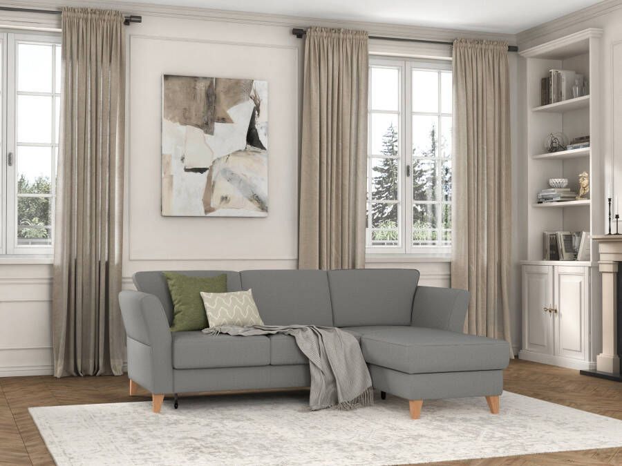 Sit&more Hoekbank Visby L-vorm Naar keuze met slaapfunctie en bedkist vrij plaatsbaar - Foto 2