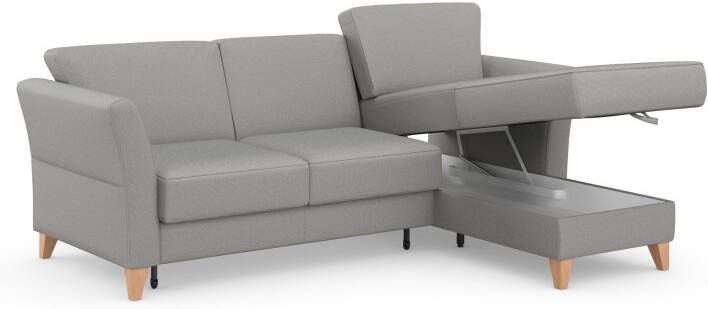 Sit&more Hoekbank Visby L-vorm Naar keuze met slaapfunctie en bedkist vrij plaatsbaar - Foto 12