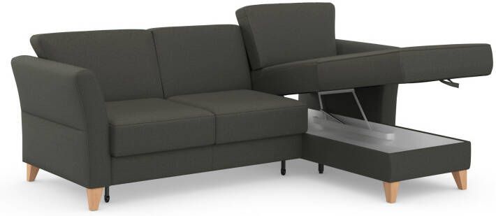 Sit&more Hoekbank Visby L-vorm Naar keuze met slaapfunctie en bedkist vrij plaatsbaar - Foto 13