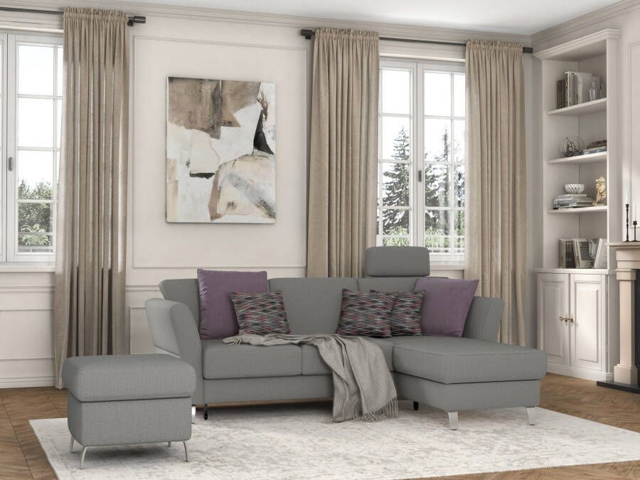 Sit&more Hoekbank Visby L-vorm naar keuze met slaapfunctie en bedkist vrij plaatsbaar - Foto 5