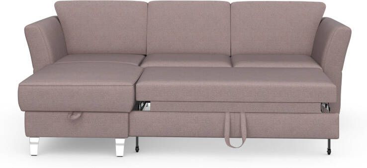 Sit&more Hoekbank Visby L-vorm naar keuze met slaapfunctie en bedkist vrij plaatsbaar - Foto 11