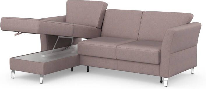 Sit&more Hoekbank Visby L-vorm naar keuze met slaapfunctie en bedkist vrij plaatsbaar - Foto 13