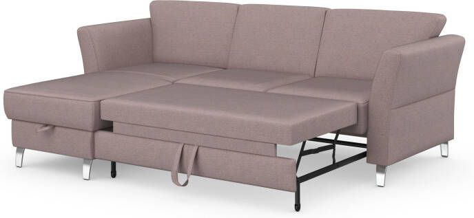 Sit&more Hoekbank Visby L-vorm naar keuze met slaapfunctie en bedkist vrij plaatsbaar - Foto 12