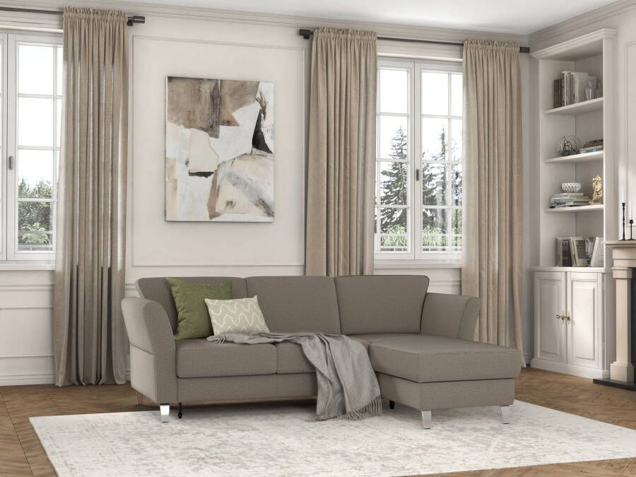 Sit&more Hoekbank Visby L-vorm naar keuze met slaapfunctie en bedkist vrij plaatsbaar - Foto 5