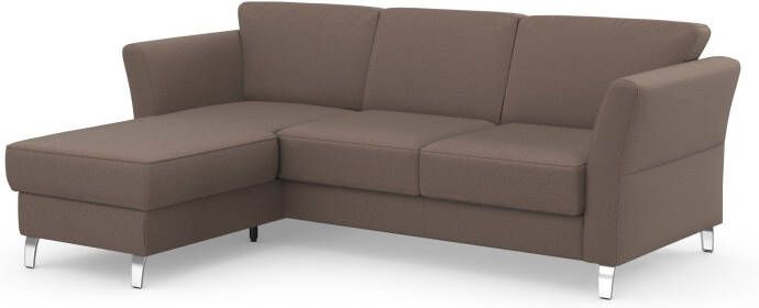 Sit&more Hoekbank Visby L-vorm naar keuze met slaapfunctie en bedkist vrij plaatsbaar - Foto 2