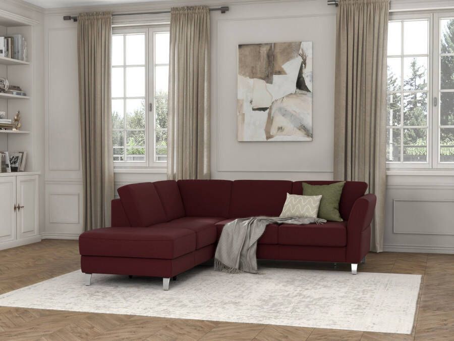 Sit&more Hoekbank Visby L-vorm Naar keuze met slaapfunctie en bergruimte vrij plaatsbaar - Foto 6