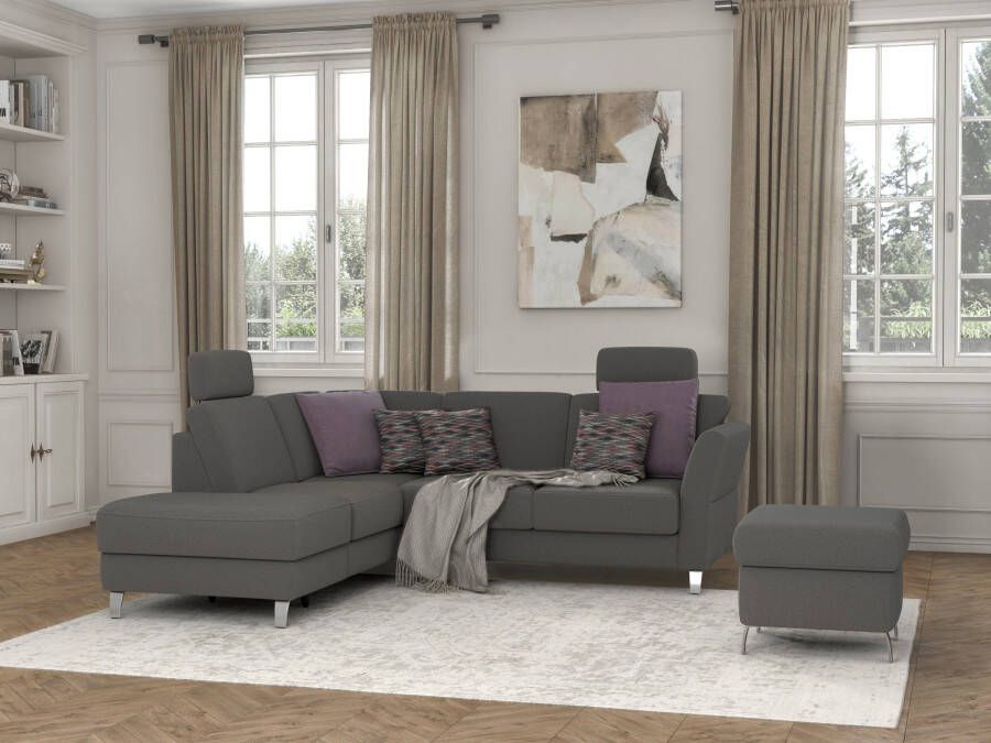 Sit&more Hoekbank Visby L-vorm Naar keuze met slaapfunctie en bergruimte vrij plaatsbaar - Foto 3