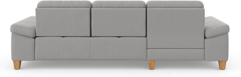Sit&more Hoekbank Westham L-vorm met récamier met of zonder slaapfunctie bedkist voeten eiken - Foto 12