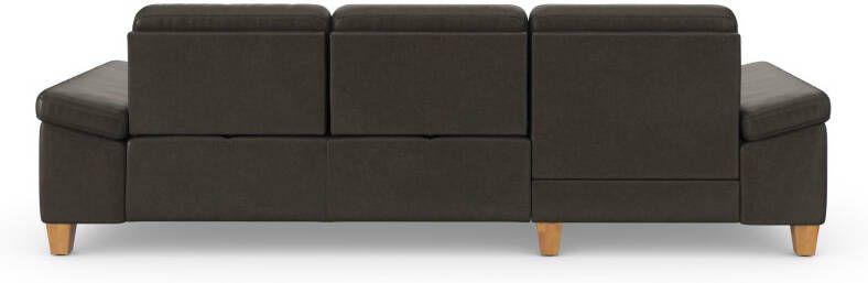 Sit&more Hoekbank Westham L-vorm met récamier met of zonder slaapfunctie bedkist voeten eiken - Foto 12
