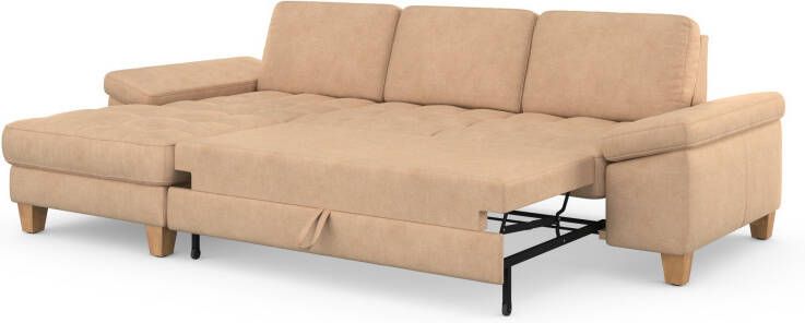 Sit&more Hoekbank Westham L-vorm met récamier met of zonder slaapfunctie bedkist voeten eiken - Foto 9