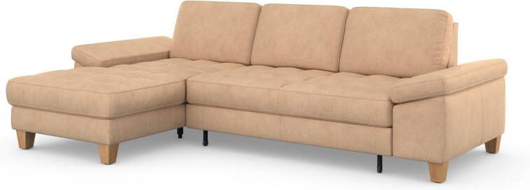 Sit&more Hoekbank Westham L-vorm met récamier met of zonder slaapfunctie bedkist voeten eiken - Foto 11
