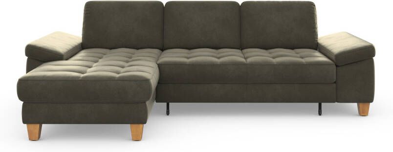 Sit&more Hoekbank Westham L-vorm met récamier met of zonder slaapfunctie bedkist voeten eiken - Foto 8