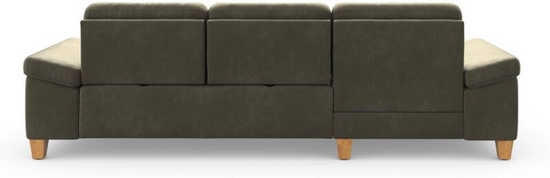 Sit&more Hoekbank Westham L-vorm met récamier met of zonder slaapfunctie bedkist voeten eiken - Foto 12
