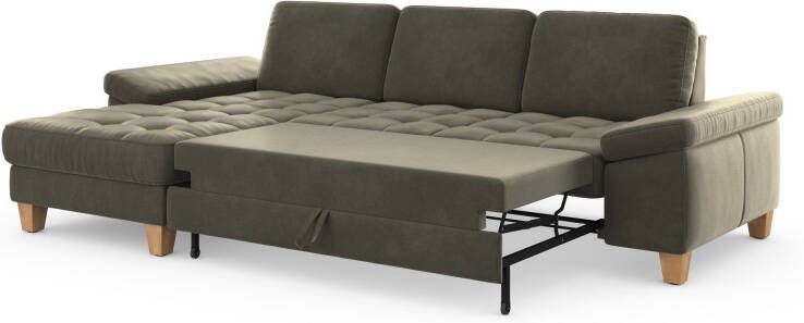 Sit&more Hoekbank Westham L-vorm met récamier met of zonder slaapfunctie bedkist voeten eiken - Foto 9