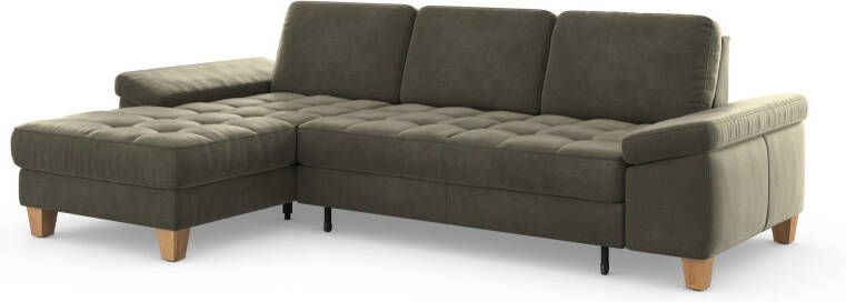 Sit&more Hoekbank Westham L-vorm met récamier met of zonder slaapfunctie bedkist voeten eiken - Foto 11