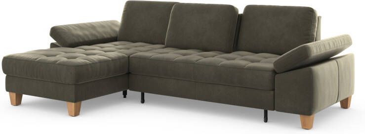 Sit&more Hoekbank Westham L-vorm met récamier met of zonder slaapfunctie bedkist voeten eiken - Foto 13