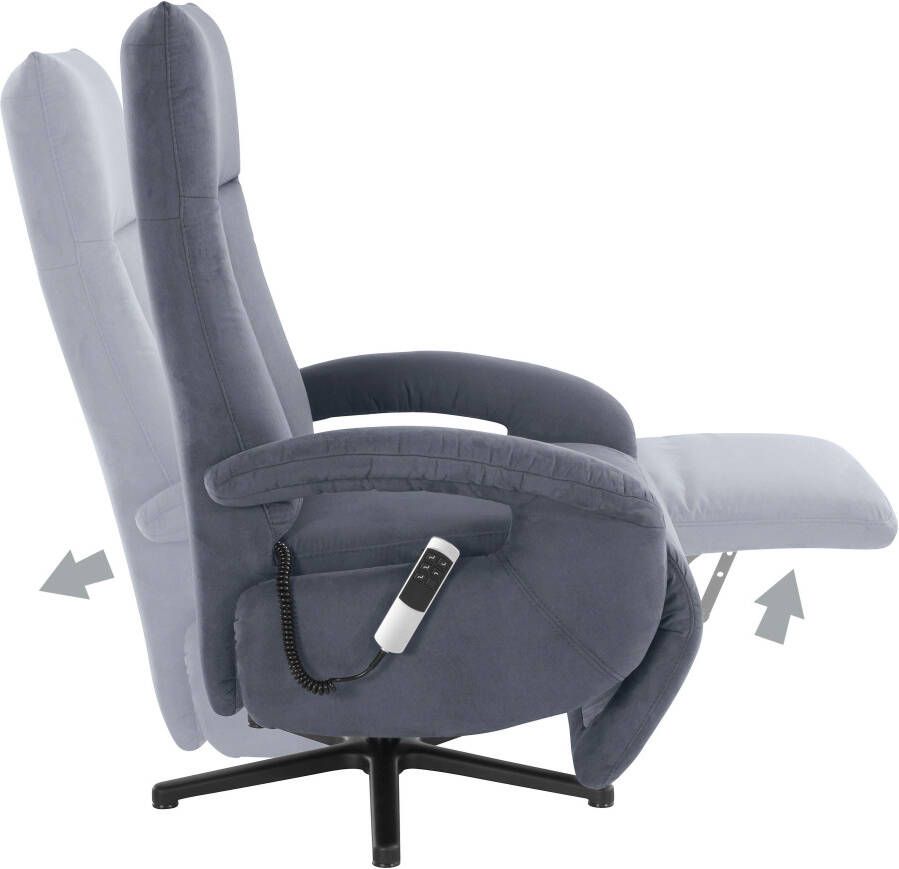 Sit&more Relaxfauteuil Tycoon naar keuze handmatig met twee motoren of met accu of met 2 motoren - Foto 1