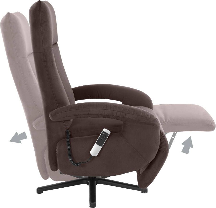 Sit&more Relaxfauteuil Tycoon naar keuze handmatig met twee motoren of met accu of met 2 motoren - Foto 1