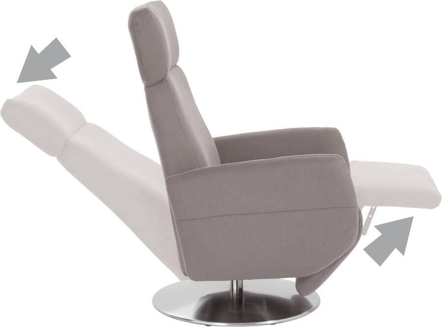 Sit&more Relaxfauteuil Cobra handmatige relaxfunctie - Foto 8