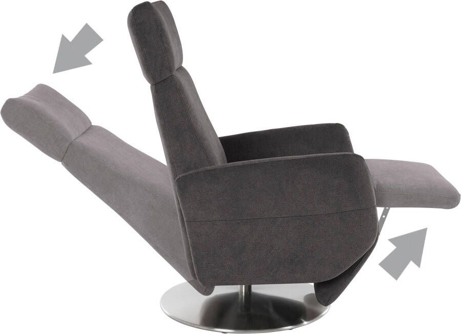 Sit&more Relaxfauteuil Cobra handmatige relaxfunctie - Foto 6