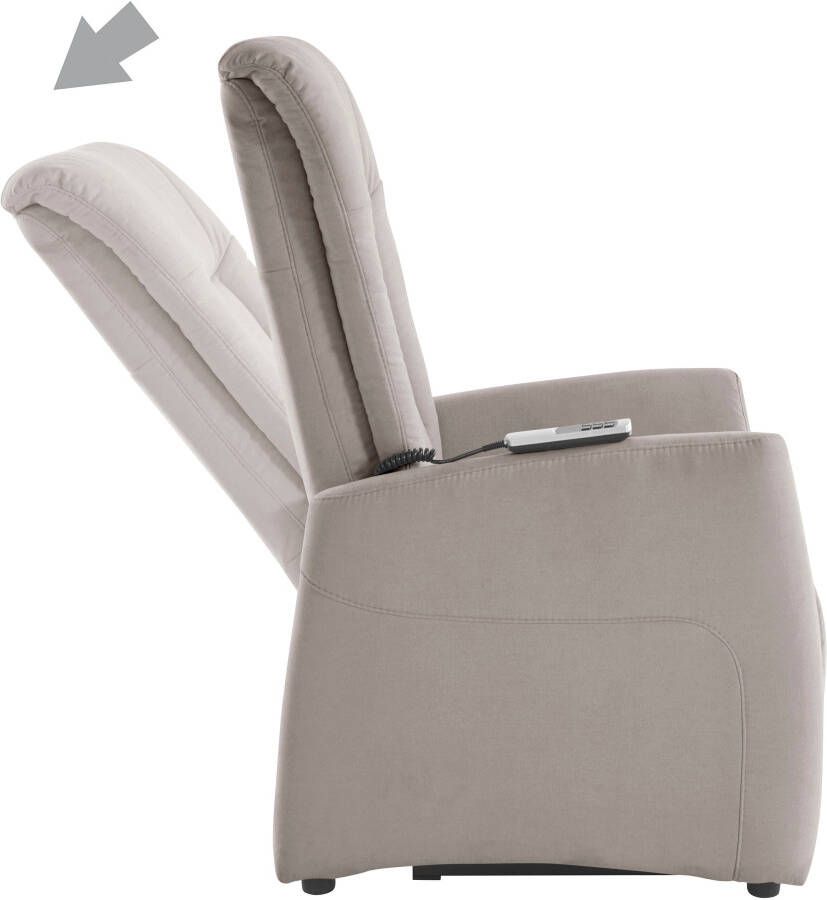 Sit&more Relaxfauteuil MELISSA naar keuze elektrisch of handmatig verstelbaar optioneel opstahulp - Foto 2