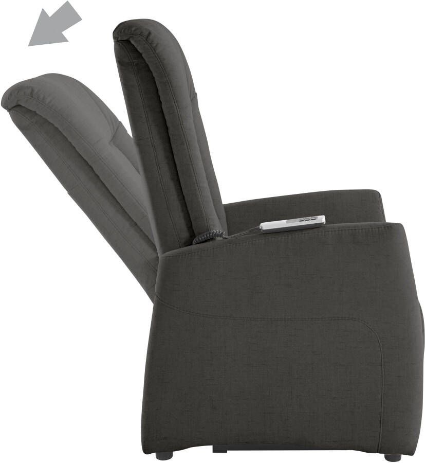 Sit&more Relaxfauteuil MELISSA naar keuze elektrisch of handmatig verstelbaar optioneel opstahulp - Foto 2