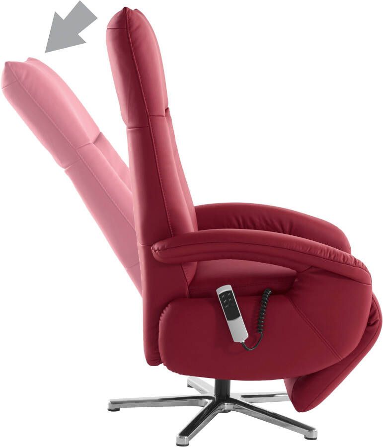 Sit&more Relaxfauteuil Tycoon met verstelbare hoofdsteun en 360° draaifunctie keuze tussen handmatige of elektrische functie ook met accu (draadloos) - Foto 3
