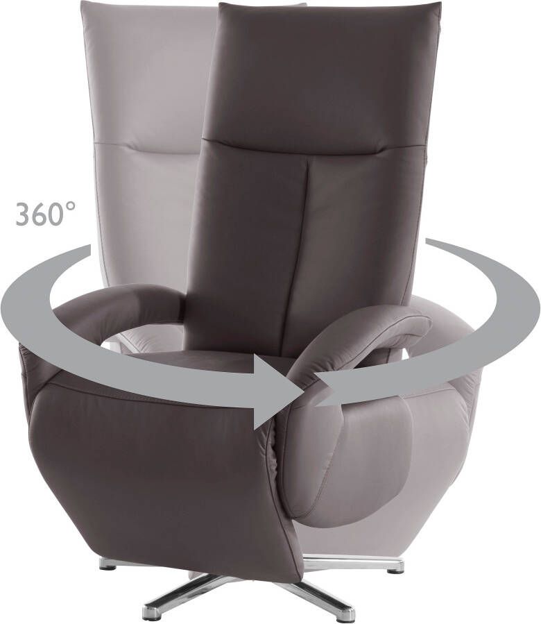 Sit&more Relaxfauteuil Tycoon met verstelbare hoofdsteun en 360° draaifunctie keuze tussen handmatige of elektrische functie ook met accu (draadloos) - Foto 2