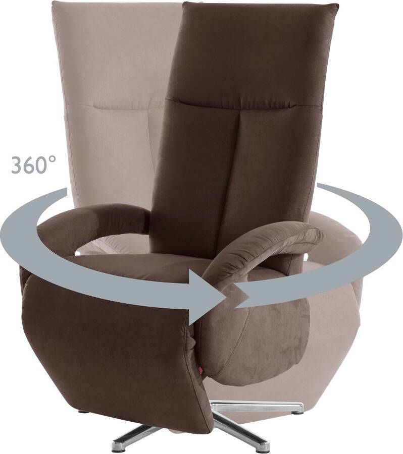 Sit&more Relaxfauteuil Tycoon met verstelbare hoofdsteun en 360° draaifunctie keuze tussen handmatige of elektrische functie ook met accu (draadloos) - Foto 2