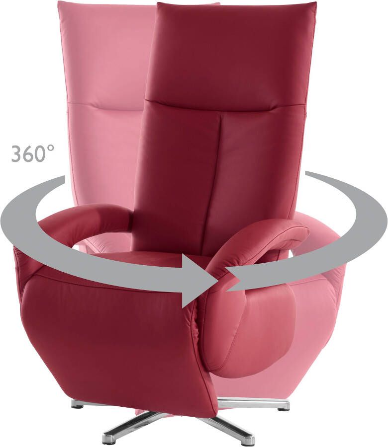 Sit&more Relaxfauteuil Tycoon met verstelbare hoofdsteun en 360° draaifunctie keuze tussen handmatige of elektrische functie ook met accu (draadloos) - Foto 2