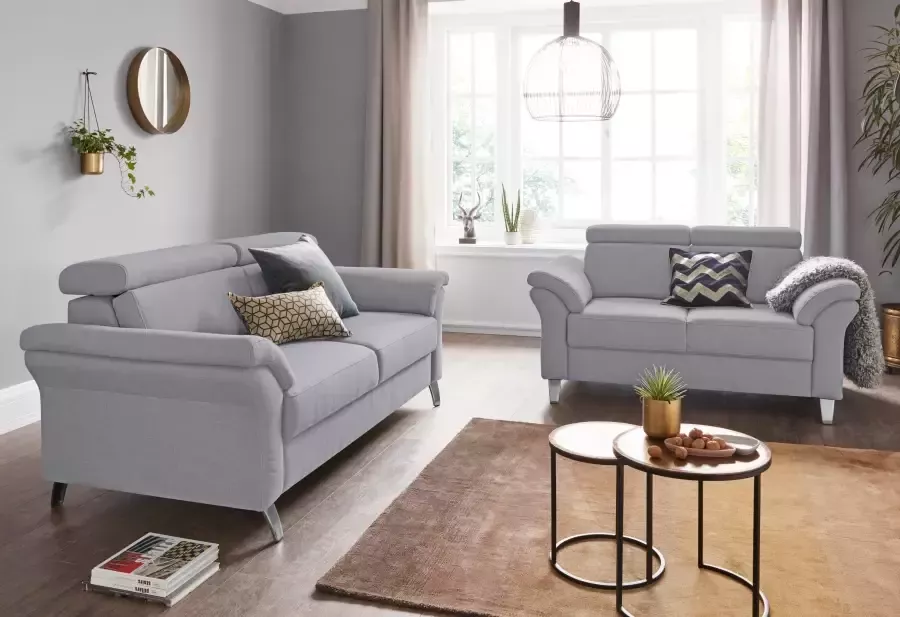 Sit&more 2-zitsbank Arngast met binnenvering en verstelbare hoofdsteun - Foto 4