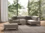 Sit&more Hocker Blauw met zwarte poten - Thumbnail 7