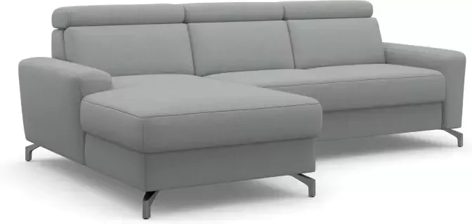 Sit&more Hoekbank Vincenzo L-vorm met verstelbare hoofdsteun naar keuze met slaapfunctie bedkist - Foto 9