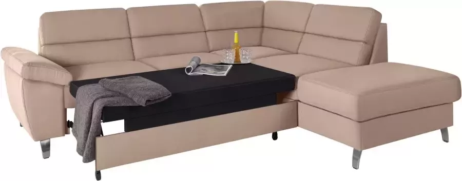 Sit&more Hoekbank Sorano L-vorm naar keuze met slaapfunctie en bedkist - Foto 3