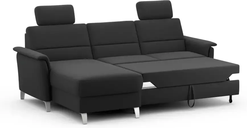 sit&more Hoekbank naar keuze met slaapfunctie en bedkist