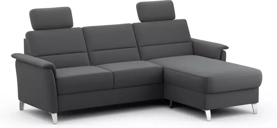 Sit&more Hoekbank Palmera L-vorm Binnenvering naar keuze met slaapfunctie en met zonder bergruimte - Foto 3