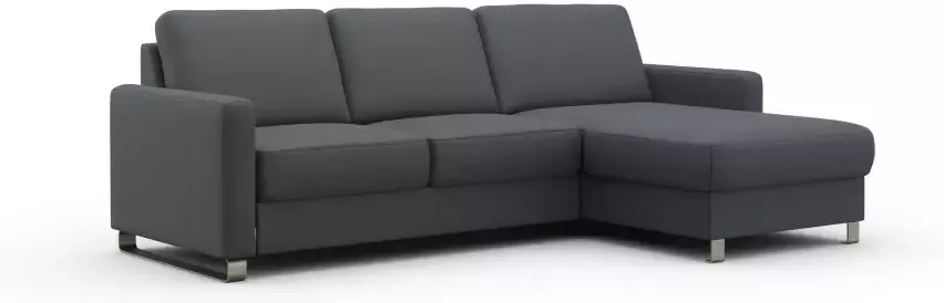 sit&more Hoekbank Naar keuze met slaapfunctie en bedkist inclusief comfortabele binnenvering