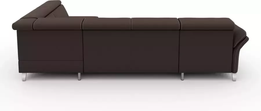 Sit&more Zithoek Vincenzo U-vorm met verstelbare hoofdsteun naar keuze met slaapfunctie bedkist - Foto 5