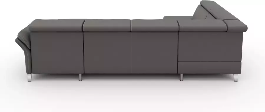 Sit&more Zithoek Vincenzo U-vorm met verstelbare hoofdsteun naar keuze met slaapfunctie bedkist - Foto 6