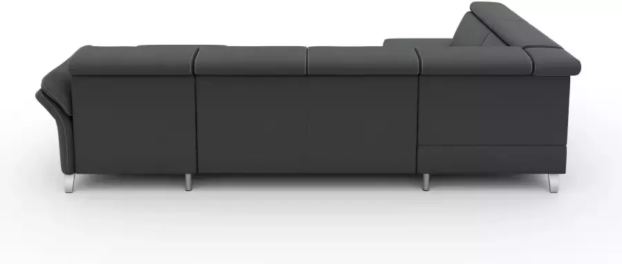 Sit&more Zithoek Vincenzo U-vorm met verstelbare hoofdsteun naar keuze met slaapfunctie bedkist - Foto 5