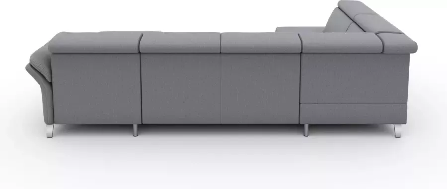 Sit&more Zithoek Vincenzo U-vorm met verstelbare hoofdsteun naar keuze met slaapfunctie bedkist - Foto 5