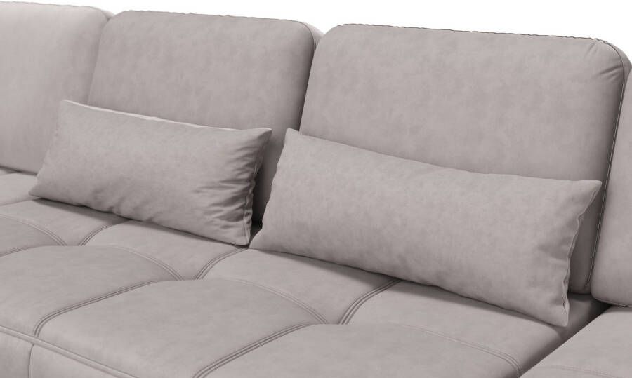 Sit&more Zithoek Bendigo U-vorm inclusief zitdiepteverstelling bodemvrijheid 12 cm in 2 pootkleuren - Foto 8